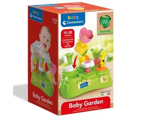 Развивающая игрушка Clementoni сортер Baby Garden (17277), изображение 4 Развивающая игрушка Clementoni сортер Baby Garden (17277), изображение 4