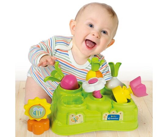 Развивающая игрушка Clementoni сортер Baby Garden (17277), изображение 5 Развивающая игрушка Clementoni сортер Baby Garden (17277), изображение 5