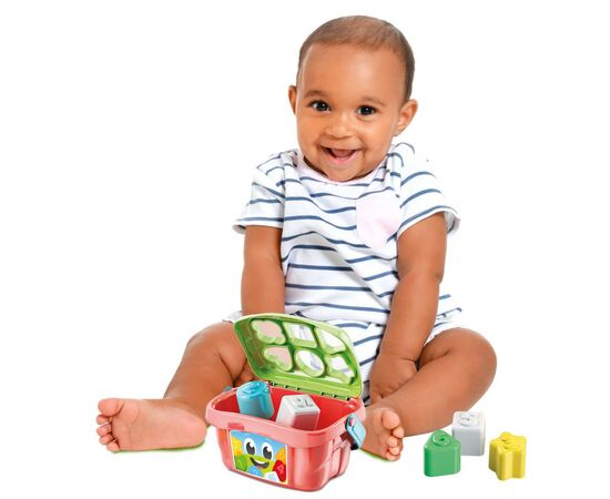 Развивающая игрушка Clementoni сортер Shapes Sorter Bucket (17106), изображение 4 Развивающая игрушка Clementoni сортер Shapes Sorter Bucket (17106), изображение 4