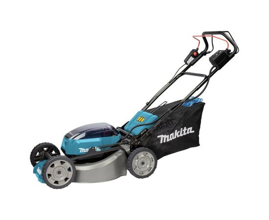 Газонокосилка Makita 18V+18V, 460мм, DC18RD, 4x5Ah (DLM462PT4), изображение 3 Газонокосилка Makita 18V+18V, 460мм, DC18RD, 4x5Ah (DLM462PT4), изображение 3