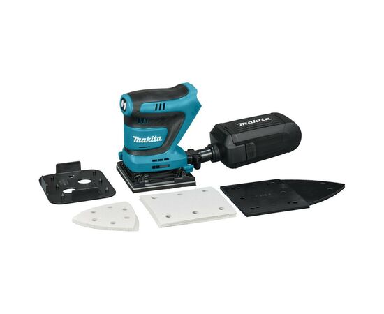 Шлифовальная машина Makita LXT, 18V, 112x102мм (без АКБ и ЗУ) (DBO480Z), изображение 5 Шлифовальная машина Makita LXT, 18V, 112x102мм (без АКБ и ЗУ) (DBO480Z), изображение 5