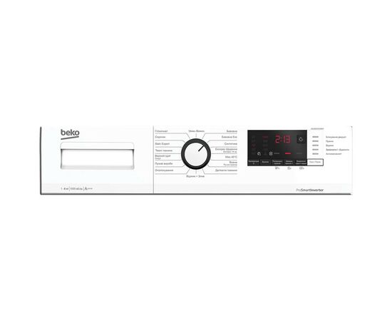 Стиральная машина Beko WUE6612ISXBW, изображение 4 Стиральная машина Beko WUE6612ISXBW, изображение 4