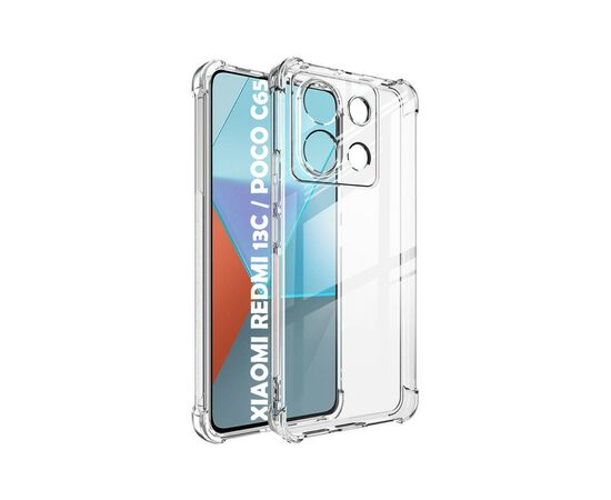 Чохол до мобільного телефона BeCover Anti-Shock Xiaomi Redmi 13C / Poco C65 Clear (710476), зображення 5