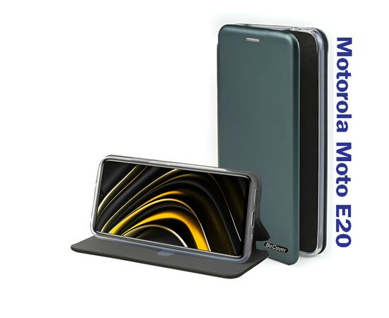 Чохол до мобільного телефона BeCover Exclusive Motorola Moto E20 Dark Green (710238), зображення 6