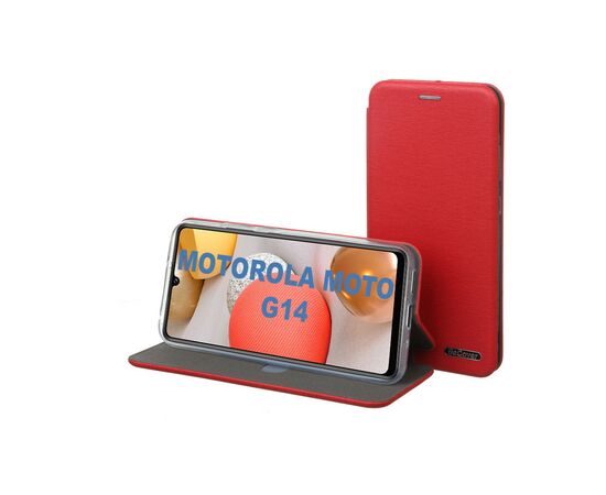 Чехол для мобильного телефона BeCover Exclusive Motorola Moto G14 Burgundy Red (710235), изображение 6