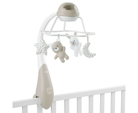 Мобіле Chicco проектор на ліжечко 3 в 1 "Райдуга" бежевий (11041.00), зображення 2 Мобіле Chicco проектор на ліжечко 3 в 1 "Райдуга" бежевий (11041.00), зображення 2