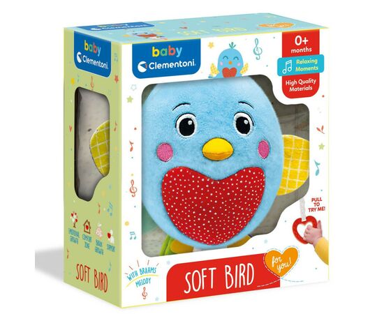 Мобиль Clementoni Soft bird (17794), изображение 2 Мобиль Clementoni Soft bird (17794), изображение 2