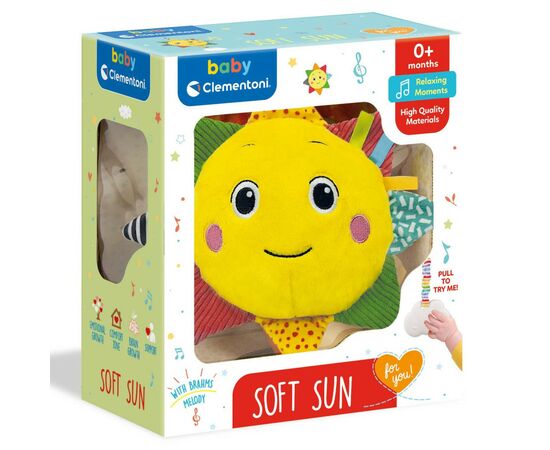 Мобиль Clementoni Soft sun (17795), изображение 2 Мобиль Clementoni Soft sun (17795), изображение 2
