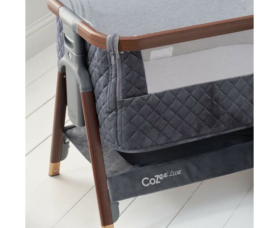 Кроватка Tutti Bambini CoZee Luxe dark gray (211208/6506), изображение 10 Кроватка Tutti Bambini CoZee Luxe dark gray (211208/6506), изображение 10