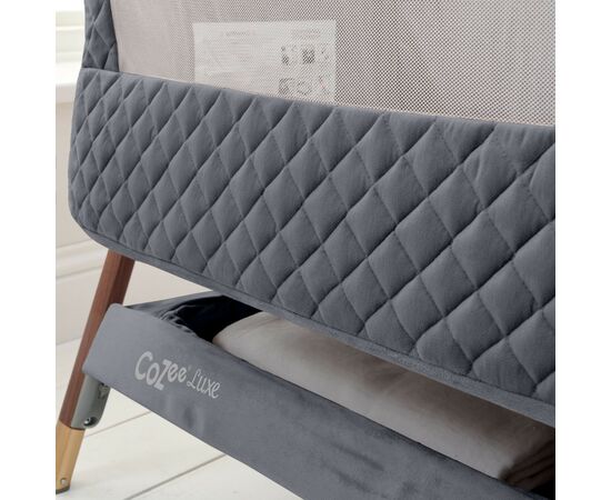 Кроватка Tutti Bambini CoZee Luxe dark gray (211208/6506), изображение 11 Кроватка Tutti Bambini CoZee Luxe dark gray (211208/6506), изображение 11