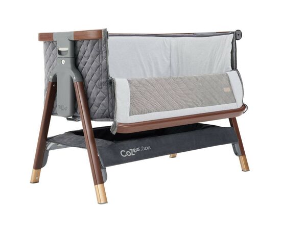 Кроватка Tutti Bambini CoZee Luxe dark gray (211208/6506), изображение 2 Кроватка Tutti Bambini CoZee Luxe dark gray (211208/6506), изображение 2