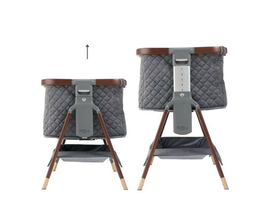 Кроватка Tutti Bambini CoZee Luxe dark gray (211208/6506), изображение 6 Кроватка Tutti Bambini CoZee Luxe dark gray (211208/6506), изображение 6