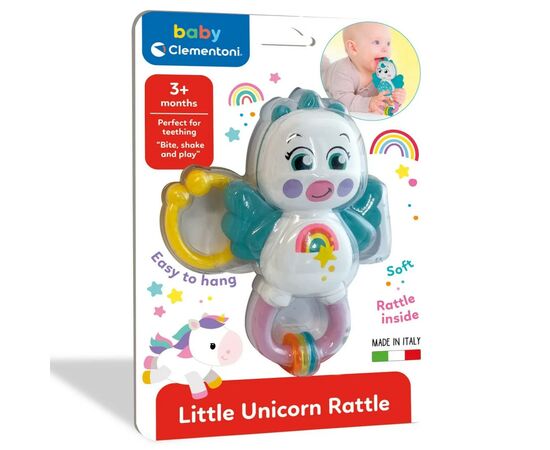 Погремушка Clementoni Little Unicorn (17778), изображение 2 Погремушка Clementoni Little Unicorn (17778), изображение 2
