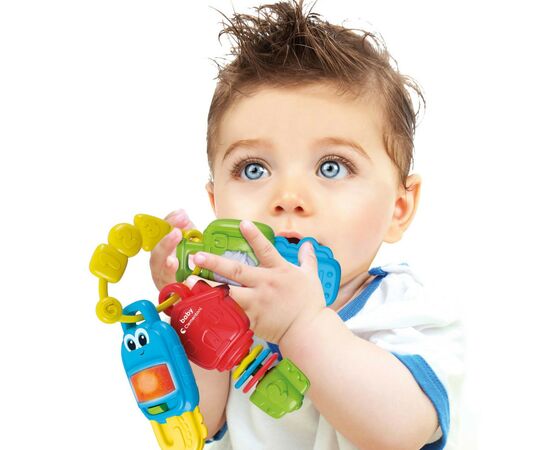 Брязкальце Clementoni Multi-activity Keys (17460), зображення 4 Брязкальце Clementoni Multi-activity Keys (17460), зображення 4