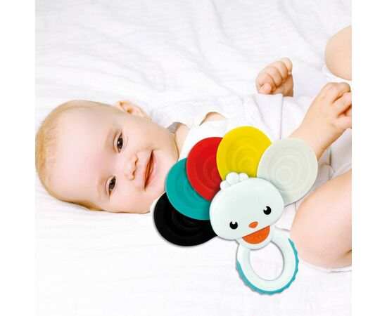 Погремушка Clementoni Rainbow Peacock (17325), изображение 4