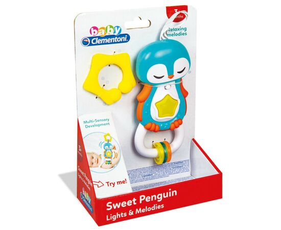 Погремушка Clementoni Sweet Penguin (17331), изображение 2