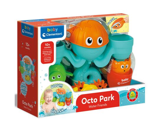 Игрушка для ванной Clementoni Octo Park (17458), изображение 2 Игрушка для ванной Clementoni Octo Park (17458), изображение 2