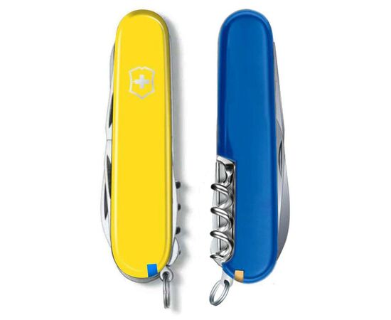 Нож Victorinox Climber Ukraine Жовто-синій (1.3703.8.2), изображение 6