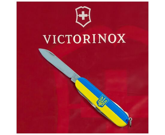 Нож Victorinox Climber Ukraine Герб на прапорі (1.3703.3_T3040p), изображение 5 Нож Victorinox Climber Ukraine Герб на прапорі (1.3703.3_T3040p), изображение 5