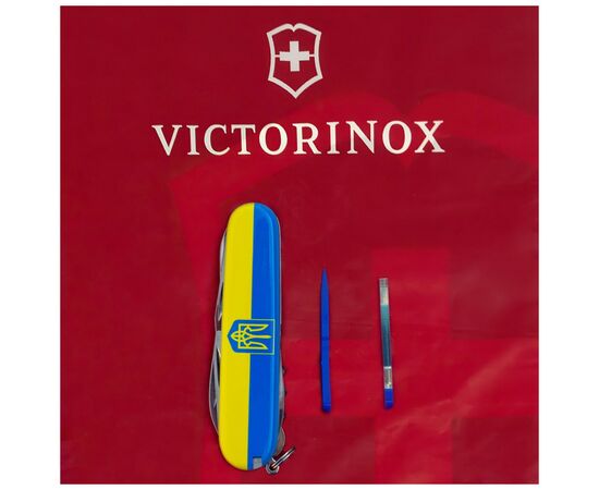 Нож Victorinox Climber Ukraine Герб на прапорі (1.3703.3_T3040p), изображение 6 Нож Victorinox Climber Ukraine Герб на прапорі (1.3703.3_T3040p), изображение 6
