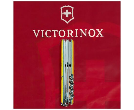 Нож Victorinox Climber Ukraine Марка з трактором (1.3703.3_T3110p), изображение 8 Нож Victorinox Climber Ukraine Марка з трактором (1.3703.3_T3110p), изображение 8
