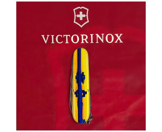 Нож Victorinox Climber Ukraine Марка з трактором (1.3703.3_T3110p), изображение 9 Нож Victorinox Climber Ukraine Марка з трактором (1.3703.3_T3110p), изображение 9