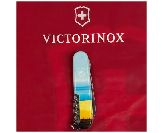Нож Victorinox Climber Ukraine 3D Марка русскій воєнний корабль ВСЬО (1.3703.3.T3120h), изображение 10 Нож Victorinox Climber Ukraine 3D Марка русскій воєнний корабль ВСЬО (1.3703.3.T3120h), изображение 10