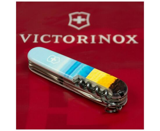 Нож Victorinox Climber Ukraine 3D Марка русскій воєнний корабль ВСЬО (1.3703.3.T3120h), изображение 4 Нож Victorinox Climber Ukraine 3D Марка русскій воєнний корабль ВСЬО (1.3703.3.T3120h), изображение 4