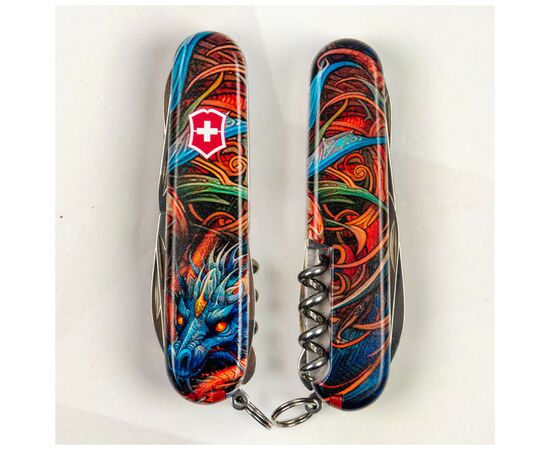 Нож Victorinox Climber Zodiac Сапфіровий дракон (1.3703_Z3260p), изображение 12