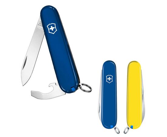 Нож Victorinox Bantam Ukraine 84 мм Синьо-жовтий (0.2303.2.8)