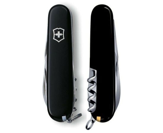 Нож Victorinox Camper 91 мм Чорний (1.3613.3), изображение 3 Нож Victorinox Camper 91 мм Чорний (1.3613.3), изображение 3