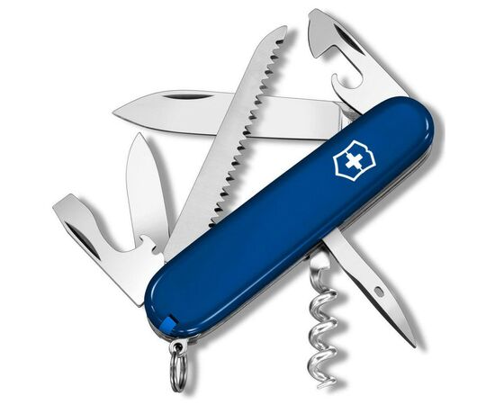 Нож Victorinox Camper Ukraine 91 мм Синьо-жовтий (1.3613.2.8), изображение 3 Нож Victorinox Camper Ukraine 91 мм Синьо-жовтий (1.3613.2.8), изображение 3