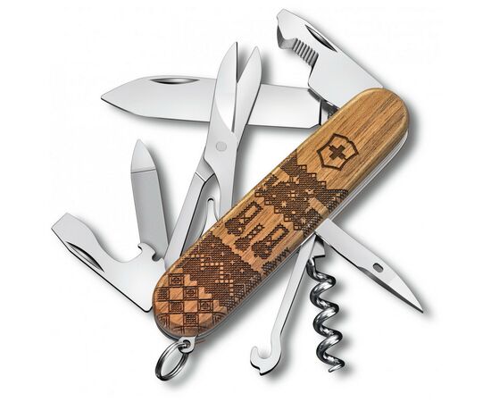 Нож Victorinox Companion Wood Swiss Spirit LE 2023 91 мм Lim.Ed. 12000 (1.3901.63L23)