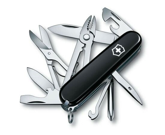 Нож Victorinox Delux Tinker 91 мм Чорний (1.4723.3)