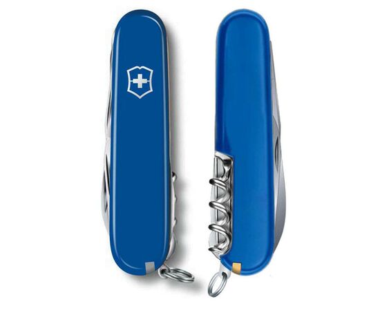 Нож Victorinox Huntsman 91 мм Синій (1.3713.2), изображение 3 Нож Victorinox Huntsman 91 мм Синій (1.3713.2), изображение 3