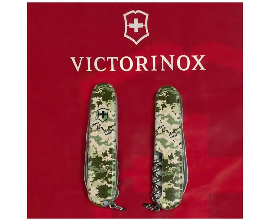 Нож Victorinox Huntsman Army 91 мм Піксель (1.3713.3_W3940p), изображение 11 Нож Victorinox Huntsman Army 91 мм Піксель (1.3713.3_W3940p), изображение 11