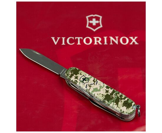 Нож Victorinox Huntsman Army 91 мм Піксель (1.3713.3_W3940p), изображение 5 Нож Victorinox Huntsman Army 91 мм Піксель (1.3713.3_W3940p), изображение 5