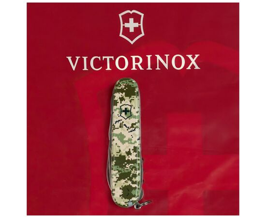 Нож Victorinox Huntsman Army 91 мм Піксель (1.3713.3_W3940p), изображение 9 Нож Victorinox Huntsman Army 91 мм Піксель (1.3713.3_W3940p), изображение 9