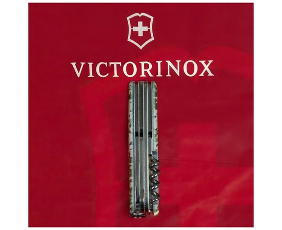 Нож Victorinox Huntsman Army 91 мм Піксель + Лого (1.3713.3_W3941p), изображение 8 Нож Victorinox Huntsman Army 91 мм Піксель + Лого (1.3713.3_W3941p), изображение 8
