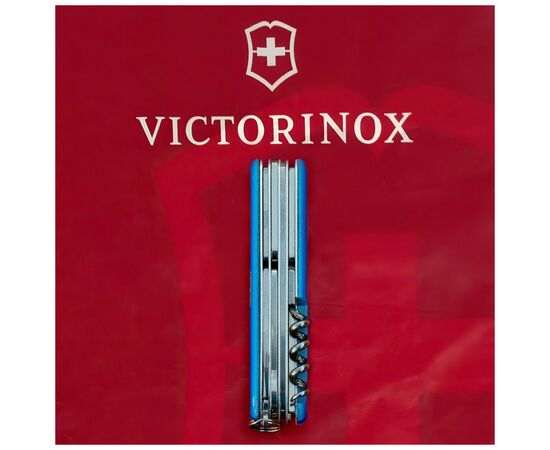 Нож Victorinox Huntsman Ukraine 91 мм Герб на прапорі горизонтальний (1.3713.3_T3040p), изображение 7