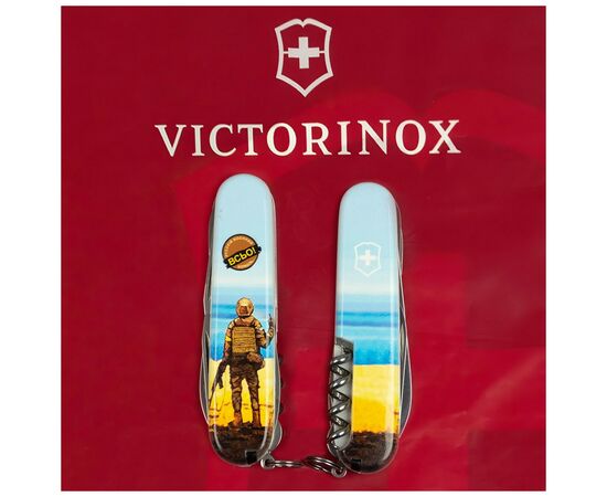 Нож Victorinox Huntsman Ukraine 3D 91 мм Марка русскій воєнний корабль ВСЬО (1.3713.7_T3120h), изображение 11 Нож Victorinox Huntsman Ukraine 3D 91 мм Марка русскій воєнний корабль ВСЬО (1.3713.7_T3120h), изображение 11