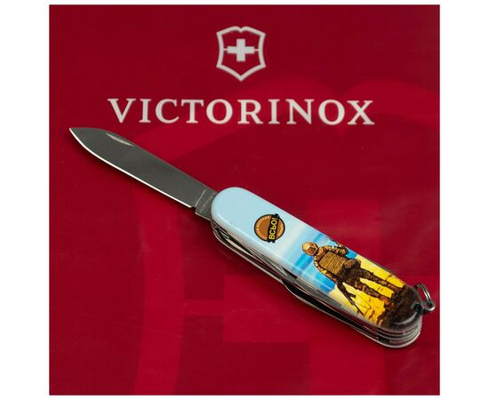 Нож Victorinox Huntsman Ukraine 3D 91 мм Марка русскій воєнний корабль ВСЬО (1.3713.7_T3120h), изображение 5 Нож Victorinox Huntsman Ukraine 3D 91 мм Марка русскій воєнний корабль ВСЬО (1.3713.7_T3120h), изображение 5