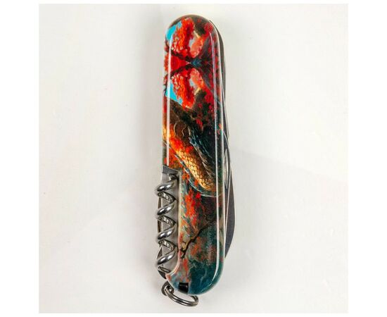 Нож Victorinox Huntsman Zodiac 91 мм Бойовий дракон (1.3713.7_Z3230p), изображение 11