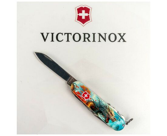 Нож Victorinox Huntsman Zodiac 91 мм Бойовий дракон (1.3713.7_Z3230p), изображение 5