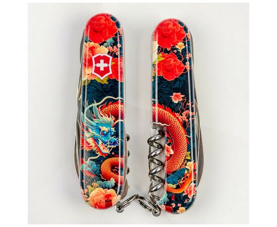 Нож Victorinox Huntsman Zodiac 91 мм Китайський дракон (1.3713_Z3200p), изображение 12 Нож Victorinox Huntsman Zodiac 91 мм Китайський дракон (1.3713_Z3200p), изображение 12