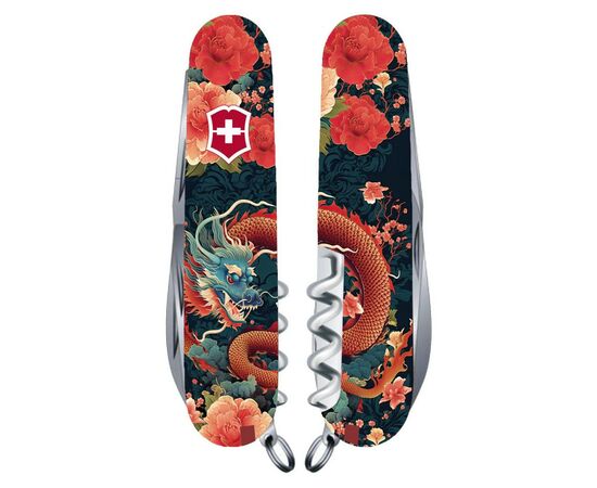 Нож Victorinox Huntsman Zodiac 91 мм Китайський дракон (1.3713_Z3200p)