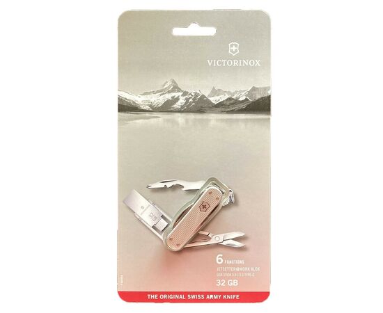 Нож Victorinox JetsetterWork 58 мм USB 3.0/3.1 32 Gb (4.6261.26G32B1), изображение 7 Нож Victorinox JetsetterWork 58 мм USB 3.0/3.1 32 Gb (4.6261.26G32B1), изображение 7