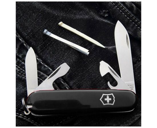 Нож Victorinox Recruit 84 мм Чорний (0.2503.3), изображение 2 Нож Victorinox Recruit 84 мм Чорний (0.2503.3), изображение 2