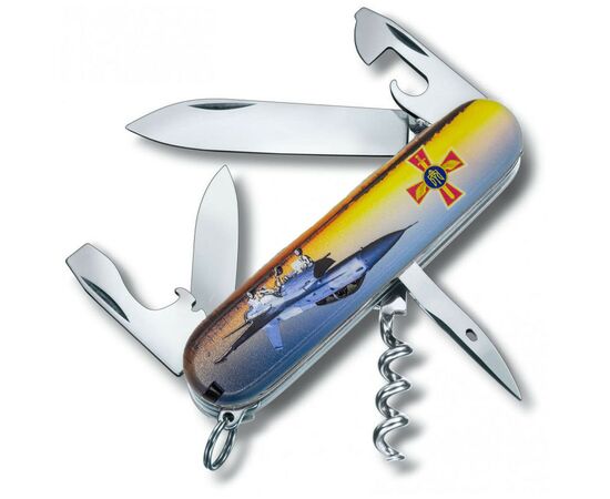 Нож Victorinox Spartan Army 91 мм Літак + Емблема ПС ЗСУ (1.3603.3_W3040p), изображение 2 Нож Victorinox Spartan Army 91 мм Літак + Емблема ПС ЗСУ (1.3603.3_W3040p), изображение 2