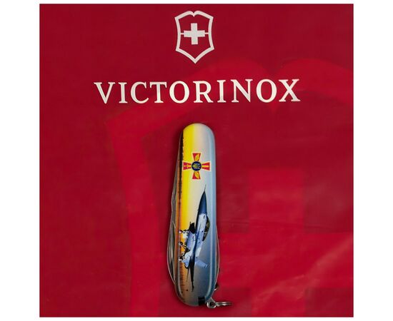 Нож Victorinox Spartan Army 91 мм Літак + Емблема ПС ЗСУ (1.3603.3_W3040p), изображение 9 Нож Victorinox Spartan Army 91 мм Літак + Емблема ПС ЗСУ (1.3603.3_W3040p), изображение 9